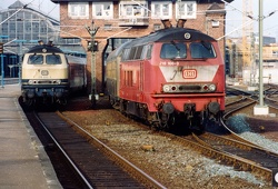 Kiel Hauptbahnhof 1992 - 1999
